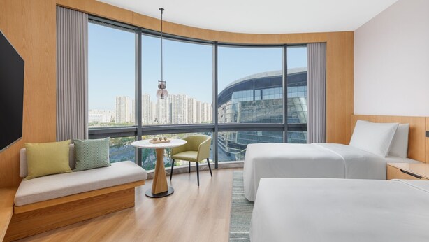 Premium Room, 2 Katil Bujang (Single), City View