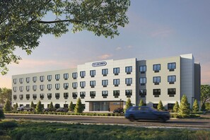 Udsigt fra overnatningsstedet