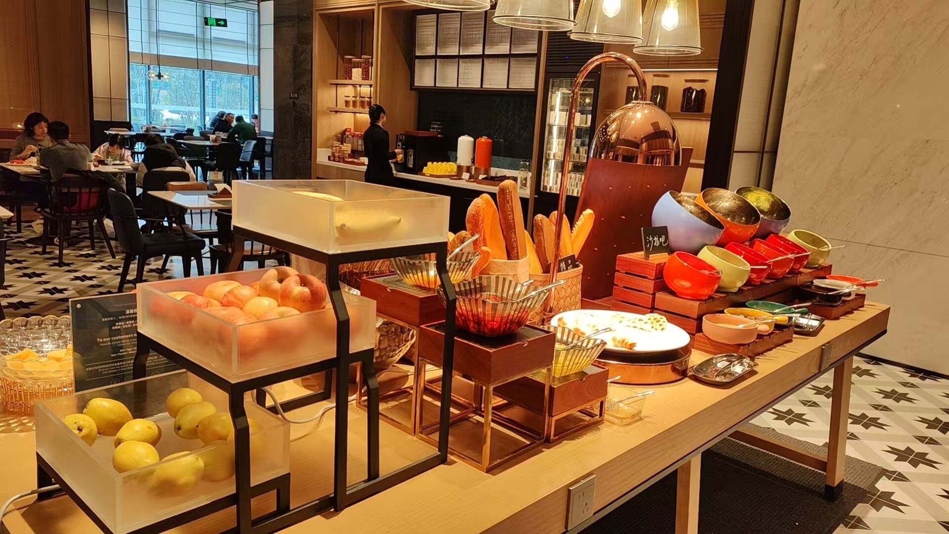 Tägliches Frühstücksbuffet (88 CNY pro Person)