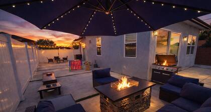 Casa Camelia, Fire Pit, BBQ, Games, Fully Gated, 3 Bedrooms, By Universal Studio