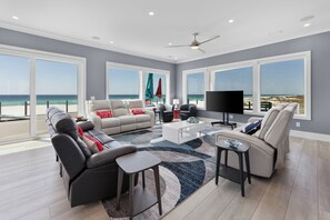 Smart TV, offices - Sea Forever-Oceanfront Home with Sweeping Views (Navarre)