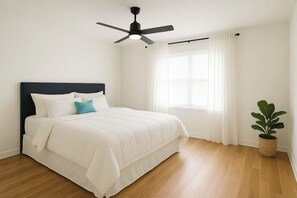 3 bedrooms, iron/ironing board, WiFi, bed sheets - 3-bedroom house in marvelous Newark with cool AC (Newark)
