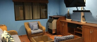 Beach Front House in Tránsito Beach , 5-Bedrooms, AC ,with Beachfront Pool.