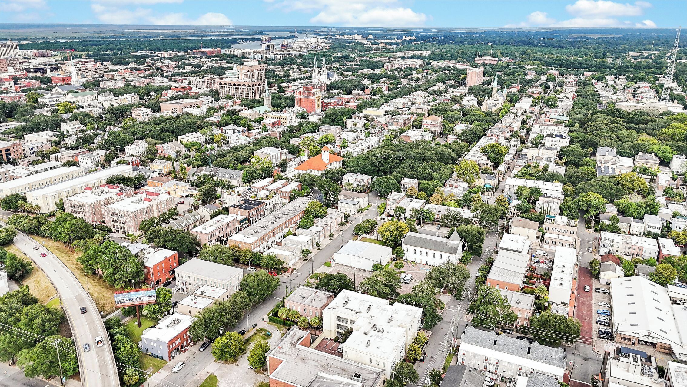 Aerial view