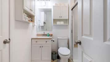 Hair dryer, towels