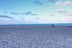 Tæt på stranden