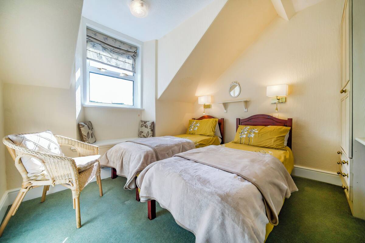 Deluxe Twin Room | Individually furnished, desk, laptop workspace, free WiFi