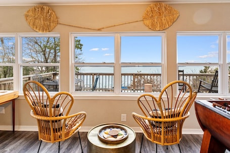 Interior. Million-Dollar Lake View + Hot Tub Retreat!