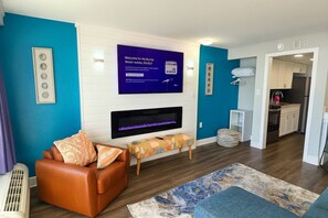 Téléviseur, foyer