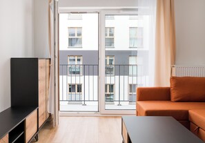 Living area - Praga Południe Homely Apartment (Warszawa)