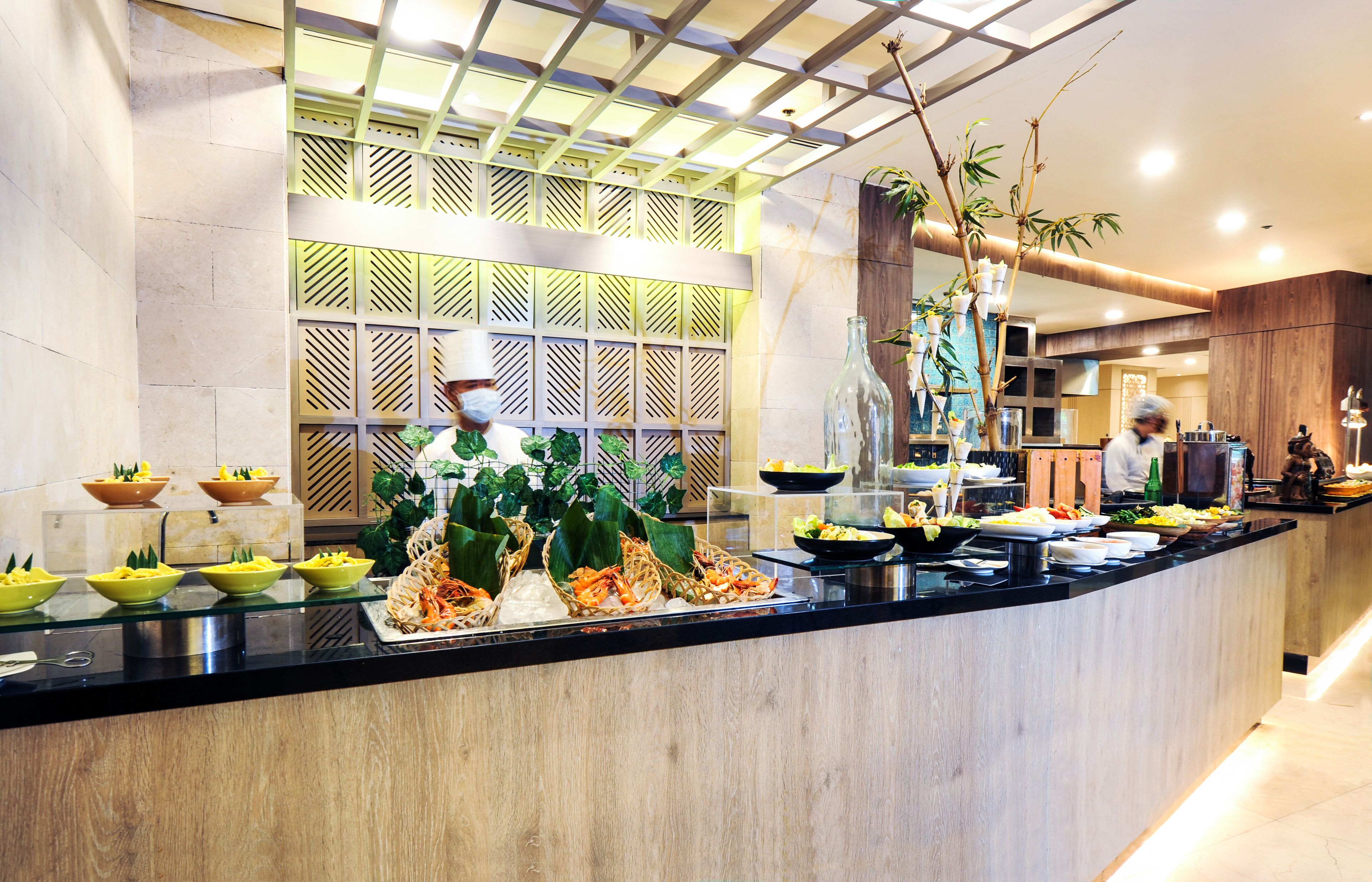 每日供應自助早餐 (每人 IDR398000)