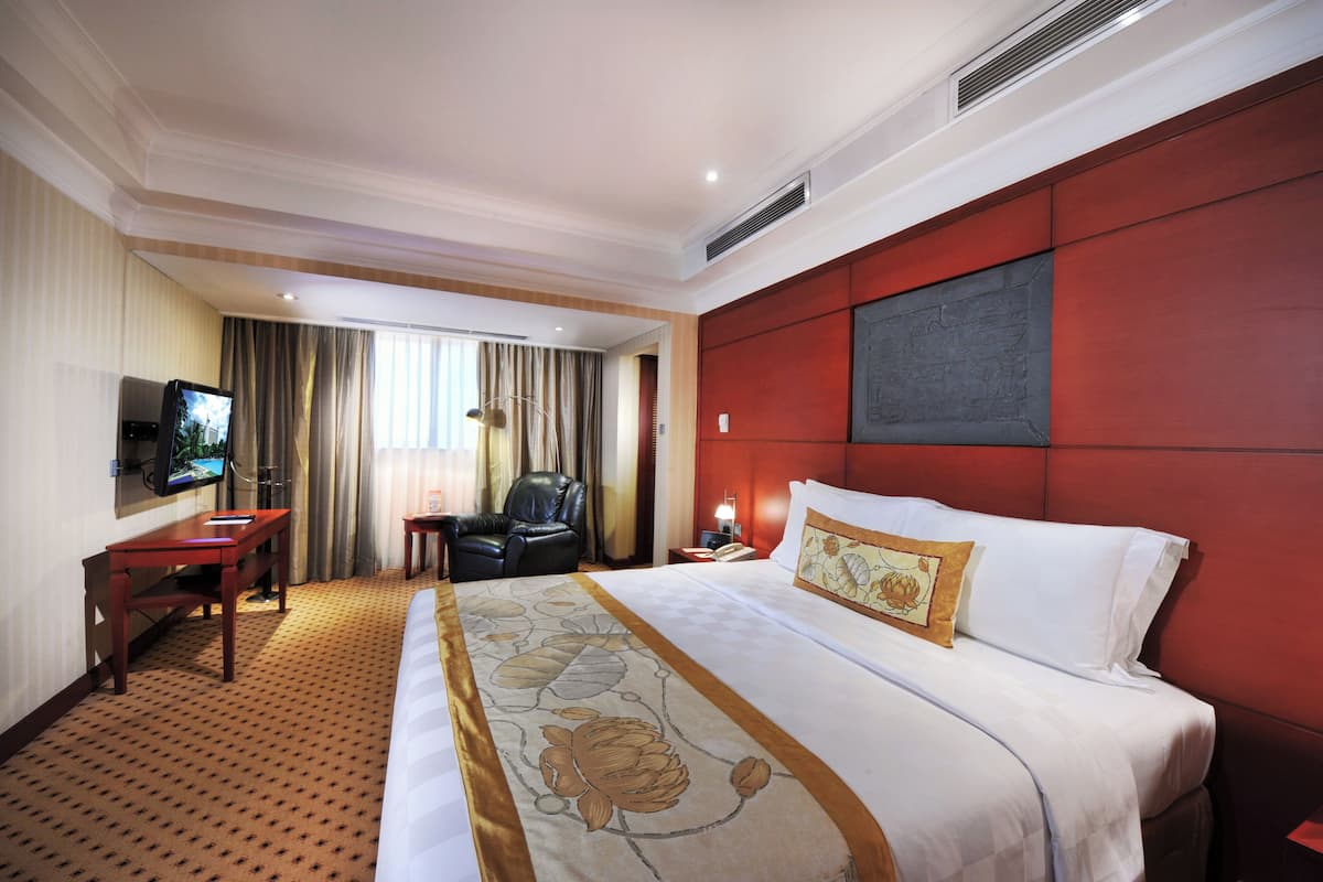 Luxury Suite, City View | In-room safe, desk, iron/ironing board, free WiFi