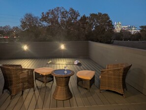 Terrace/patio - Modern Raleigh Downtown Rooftop Skyline View SFH-R (Raleigh)