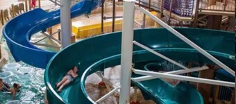 Three bedroom condo the Wisconsin River in Wisconsin Dells.