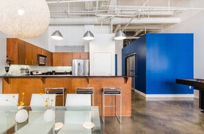 Dining - Historic Gaslamp Loft with Peloton Bike and Roof Deck (San Diego)