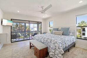 Iron/ironing board, free WiFi, bed sheets - Tropical Sunset 4 by SeaBreeze Vacation (Holmes Beach)