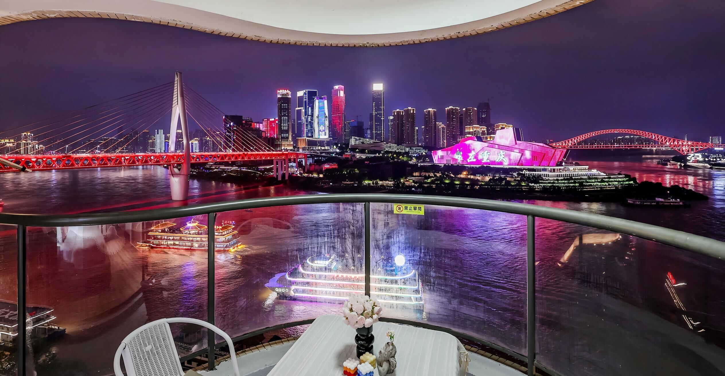 全景套房, 露台, 海景 | 露台/庭院