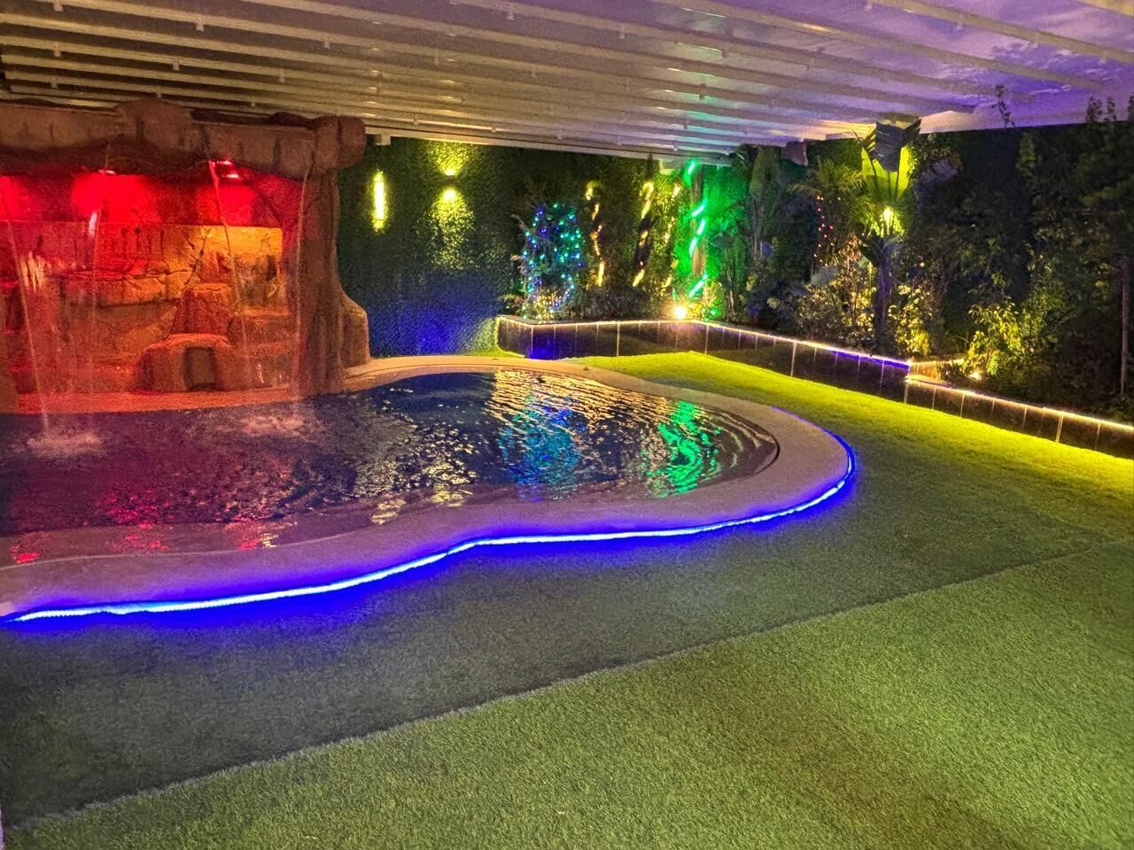 Indoor pool, a heated pool