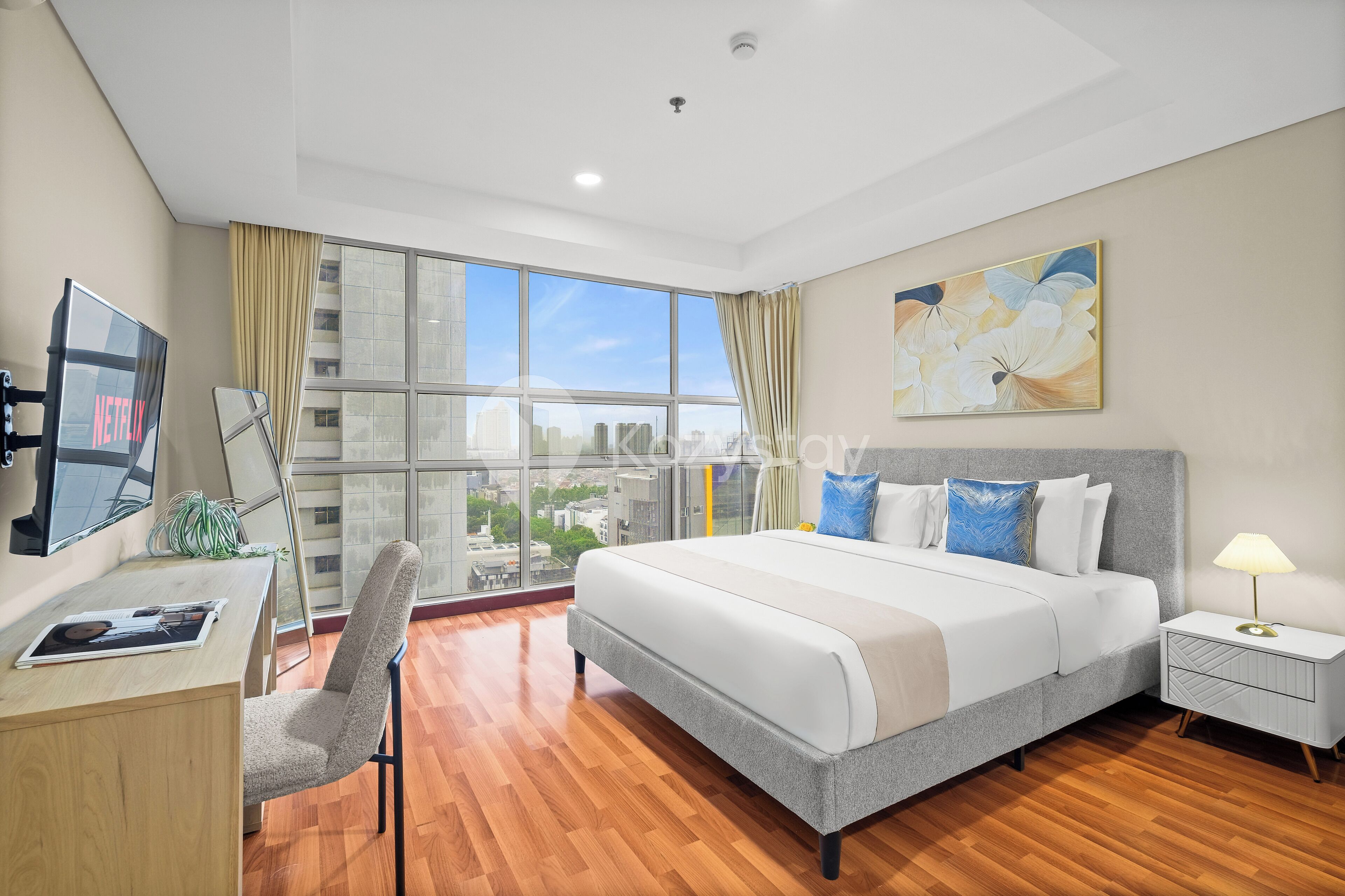 Apartamento, 3 habitaciones, vistas a la ciudad | Vistas desde la habitación