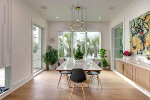 Dining - Brand New Sleek Modern Home- 304 Carolina Blvd. (Isle Of Palms)