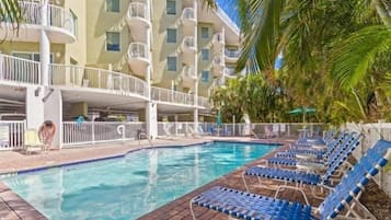 Una piscina climatizada