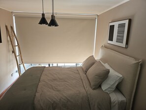 1 bedroom, iron/ironing board, Internet, bed sheets