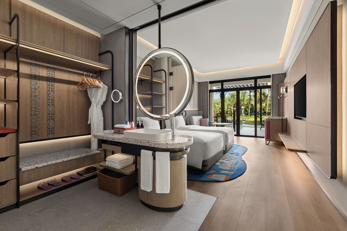 Habitación con 2 camas individuales (Canal Pool) | Vistas desde la habitación