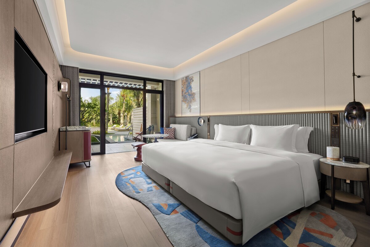 Habitación, 1 cama de matrimonio grande (Canal Pool) | Vistas desde la habitación