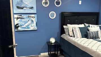 Ferros/tábuas de passar roupa, Wi-Fi, roupa de cama