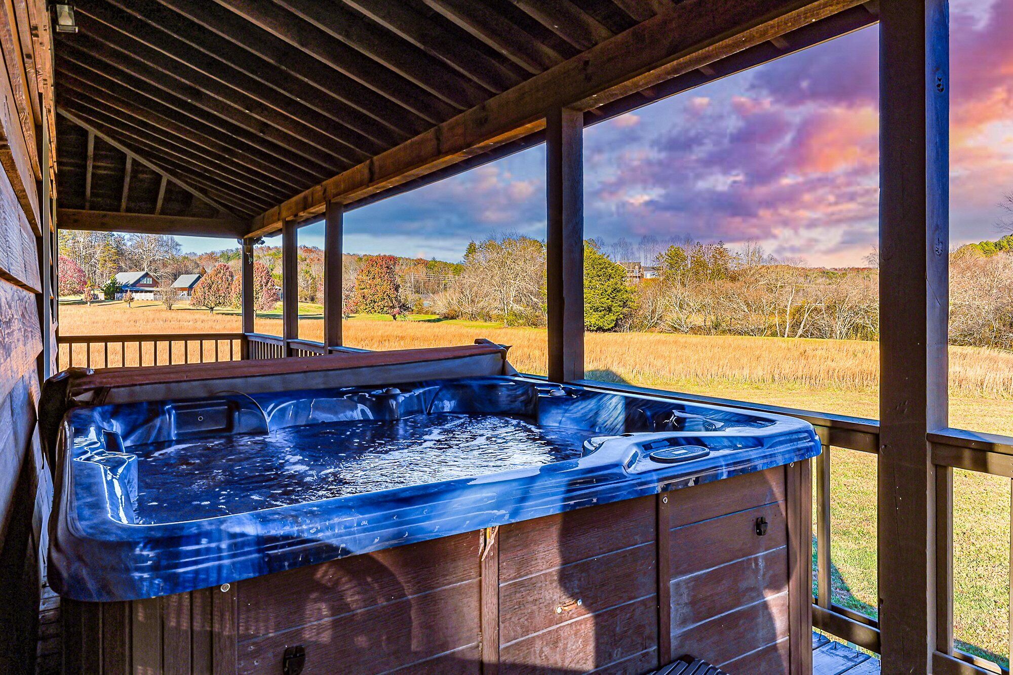 Baignoire à remous extérieure