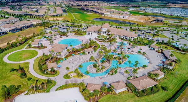 Exterior - 1027MJB Champions Gate Condo 3Bedrooms 2Bathrooms Free Waterpark (Kissimmee)