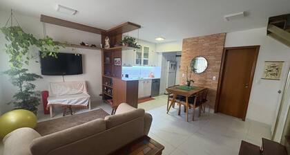 Apartment in the heart of BrasĂlia. Cozy, quiet, near Iguatemi.