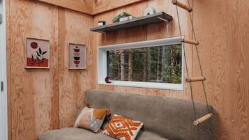 Classic-Chalet, Gartenblick (Refuge Astral) | Wohnbereich