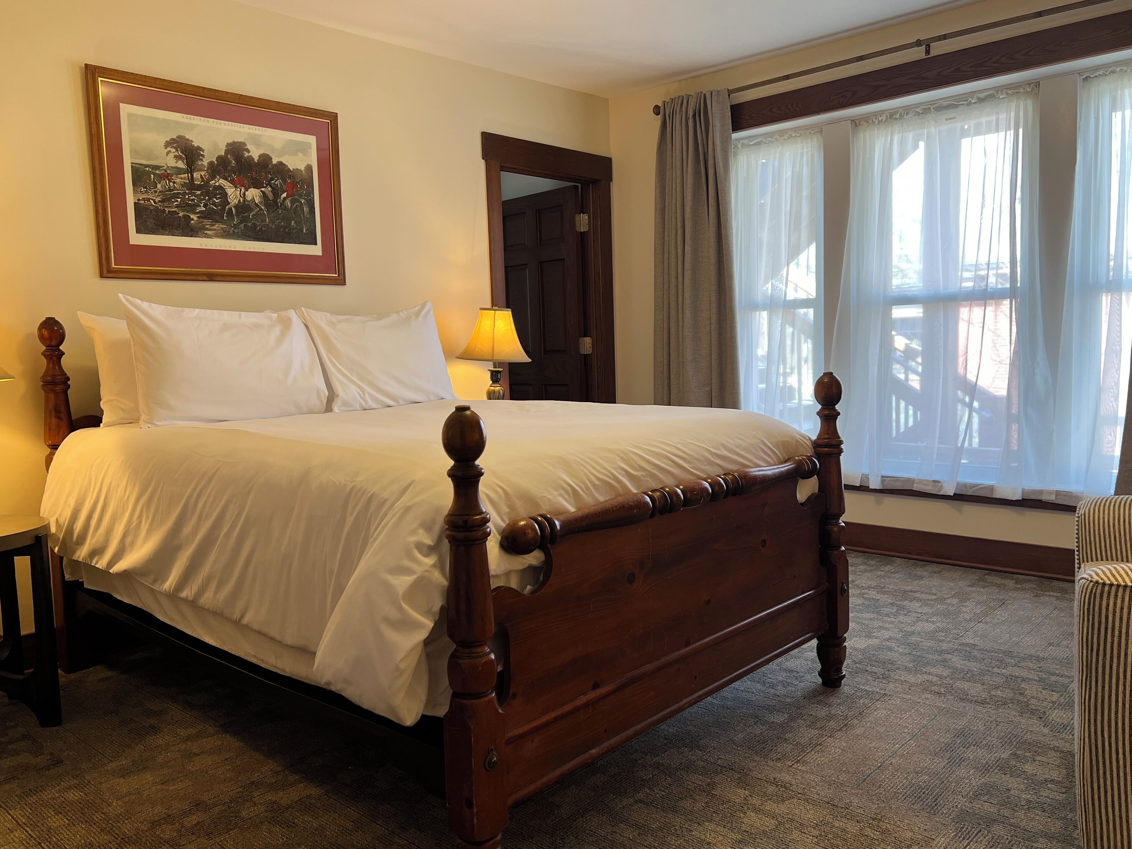 Premium bedding, pillow-top beds, individually decorated