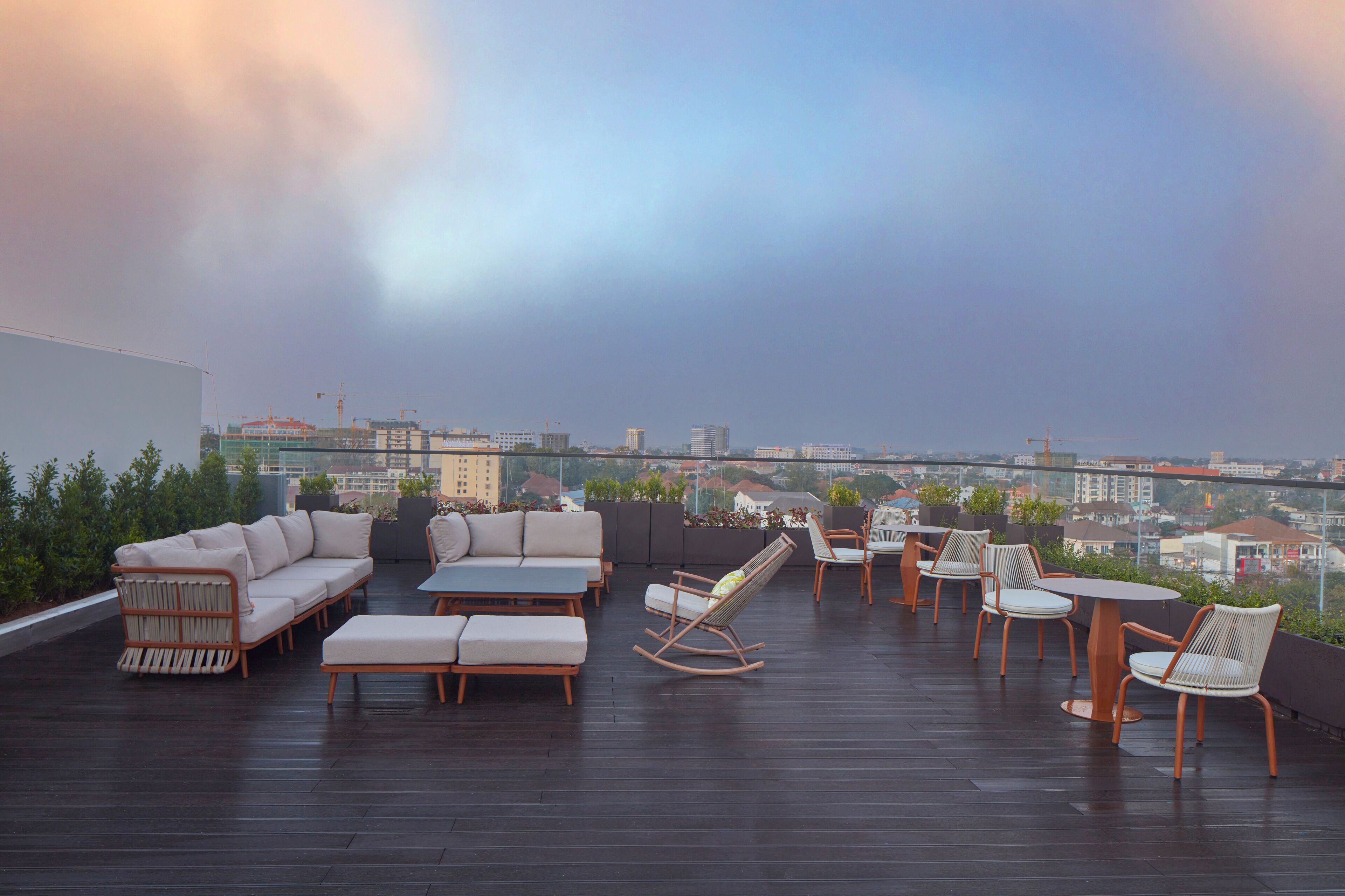 Rooftop terrace