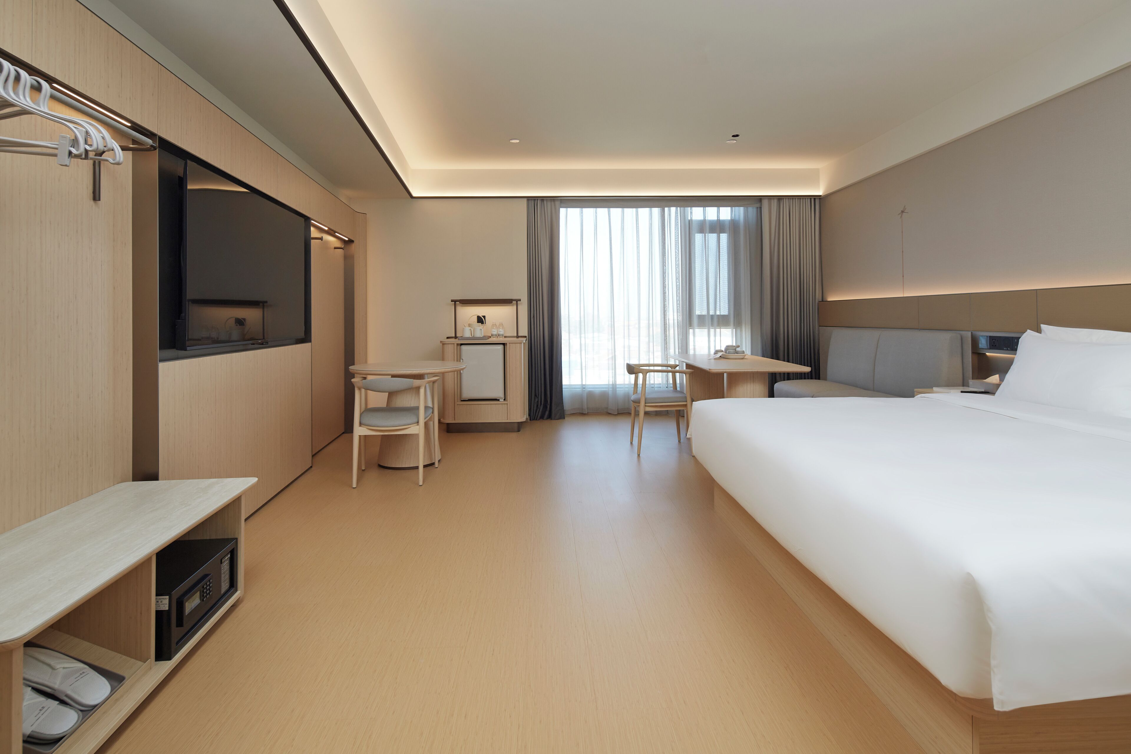 Habitación doble superior | Ropa de cama de alta calidad y caja de seguridad en la habitación 