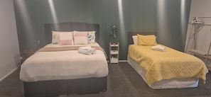 5 habitaciones, wifi gratis y ropa de cama