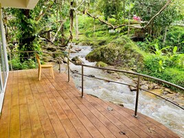 Deluxe Villa, Multiple Beds, Balcony, River View | Balcony view