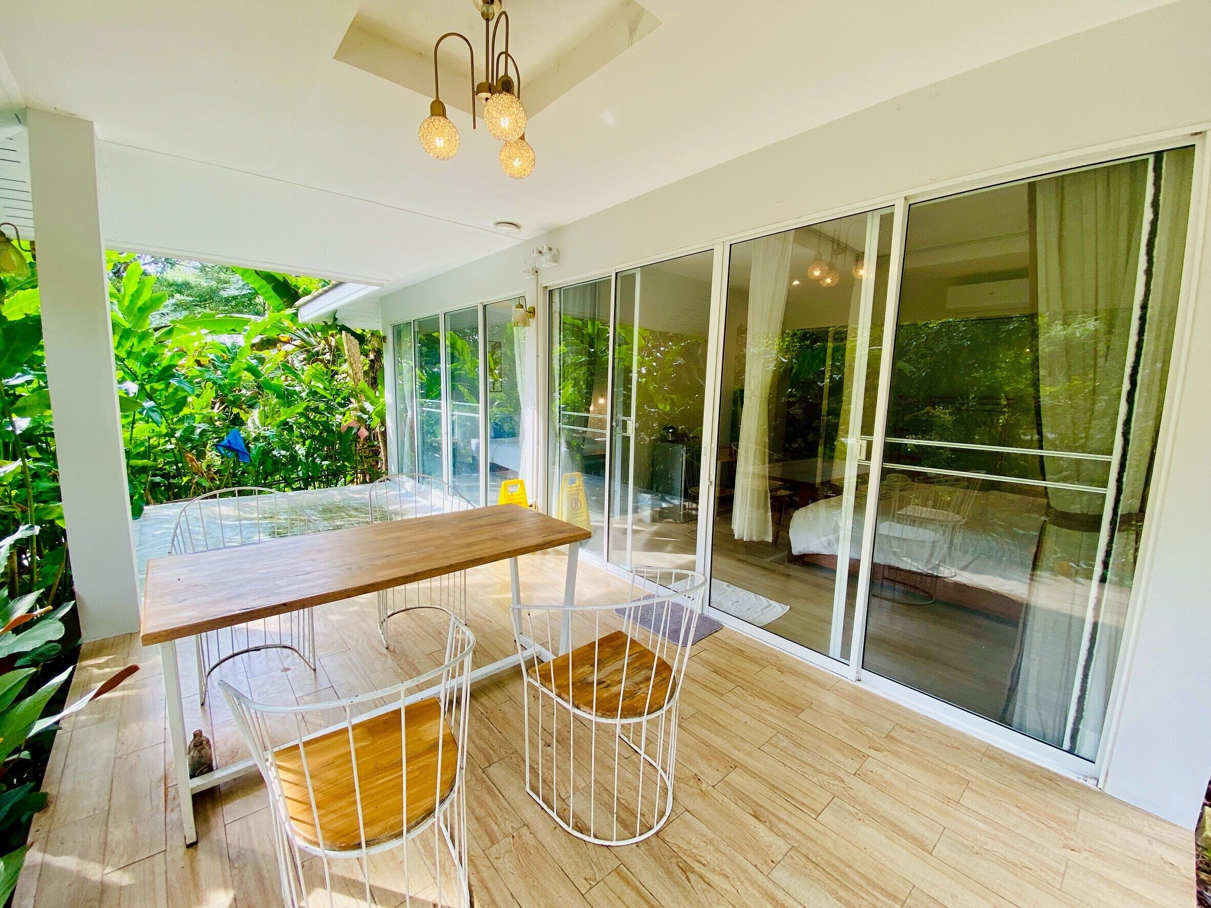 Family Villa, 2 Bedrooms, Balcony, Pool View | Blackout curtains, soundproofing, free WiFi