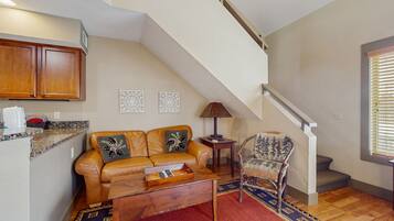 TV, fireplace, DVD player