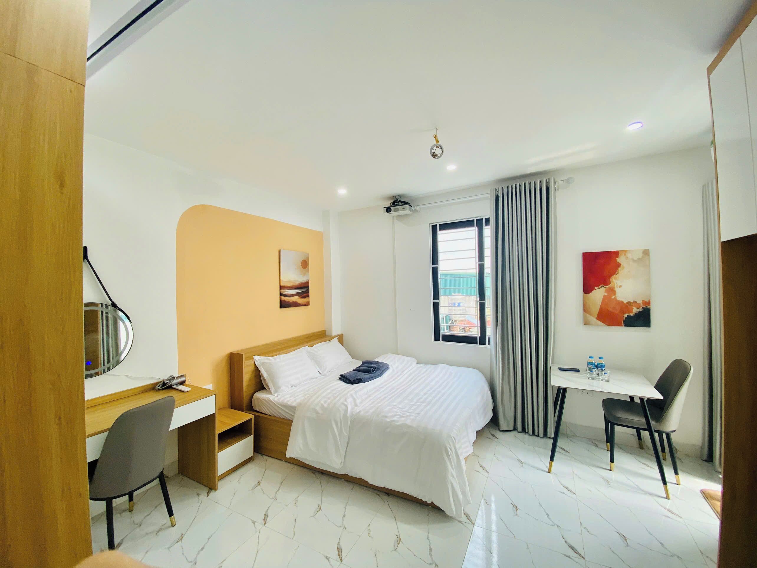 Studio Deluxe, balcon, vue ville | Coin séjour