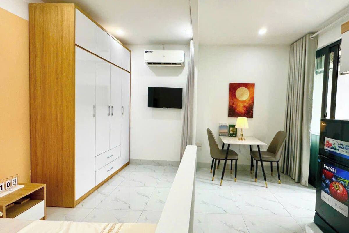 Studio Deluks, balkon | Area keluarga