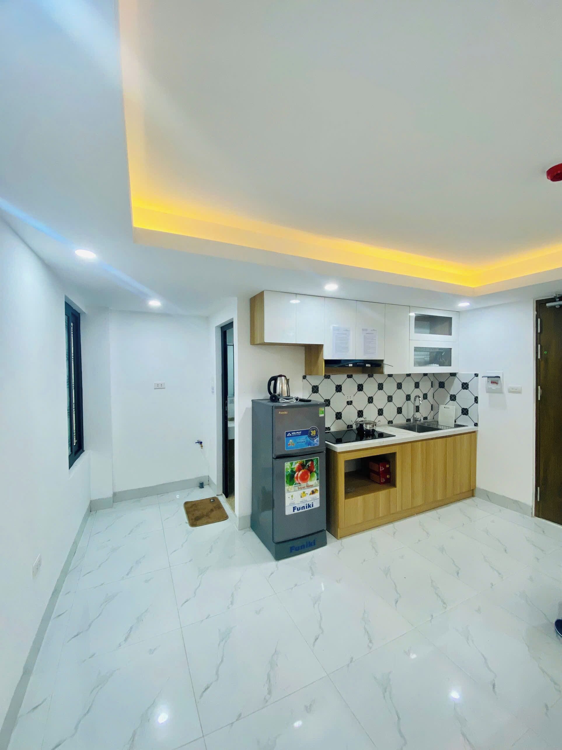 Superior Studio | Private kitchen | Fridge, microwave, stovetop, cookware/dishes/utensils