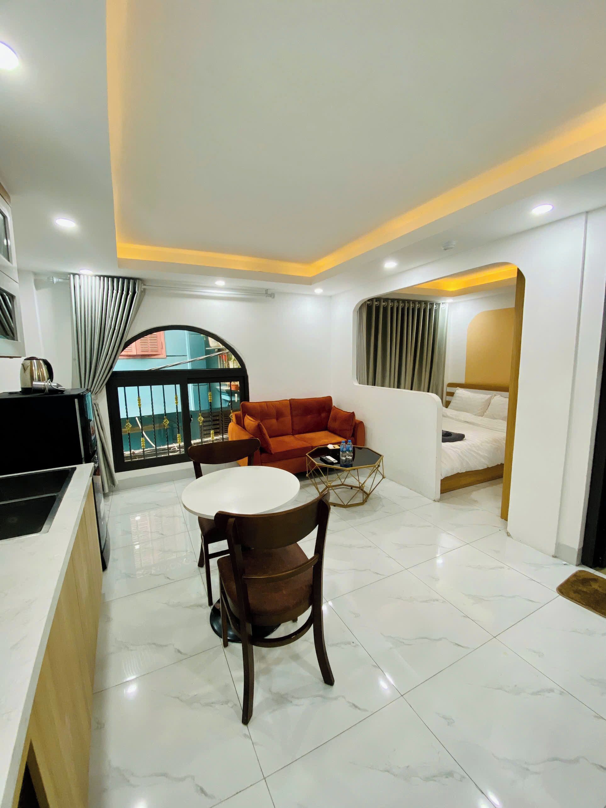Appartement Deluxe, vue ville | Coin séjour