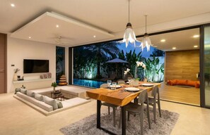 Villa, Patio | Living area