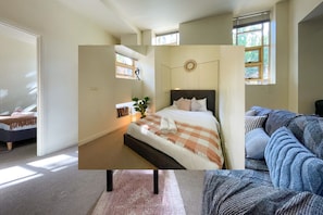 Iron/ironing board, WiFi, bed sheets - Comfortable City Apartment with Free Parking (Melbourne)