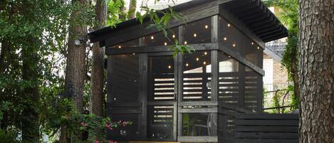 Enceinte de lâhĂ©bergement