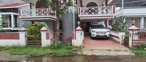 Façade de l’hébergement