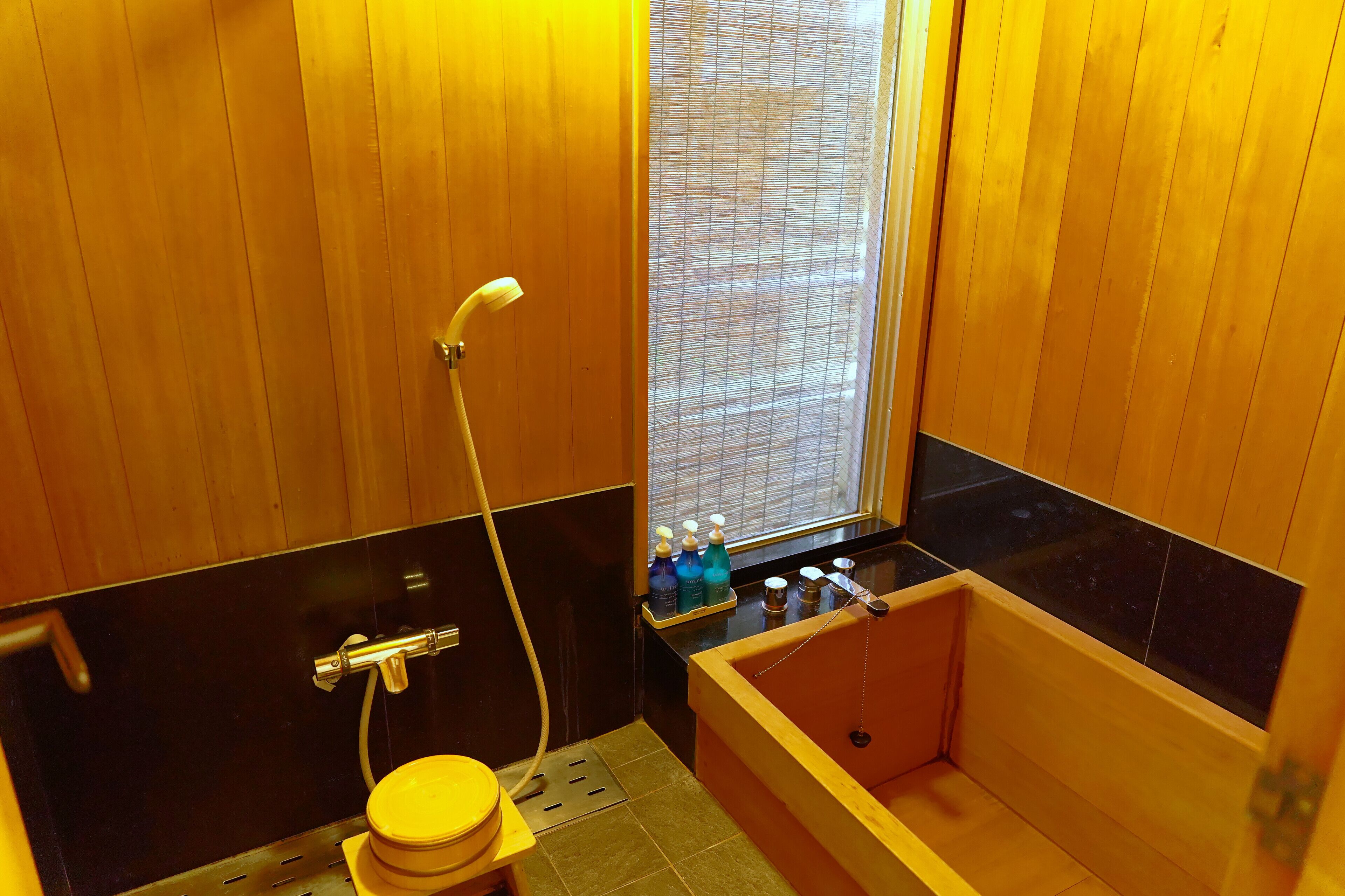Free toiletries, hair dryer, slippers, towels
