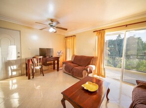 Living area - Silent residence in downtown Sosua, you don't hear that every day! (Sosúa)